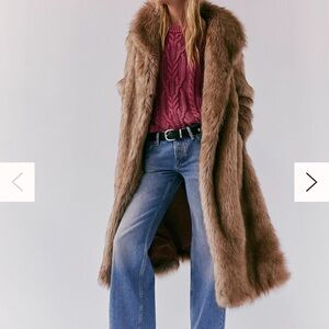 Free People fur coat